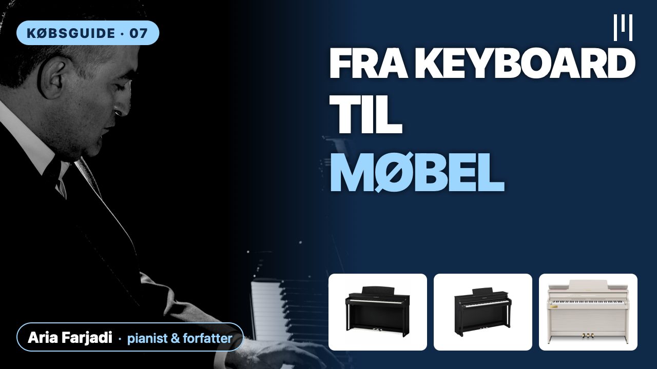 Digitalt klaver med kabinet til stuen: Kawai CN-301, Yamaha CLP-835 eller Casio AP-750?