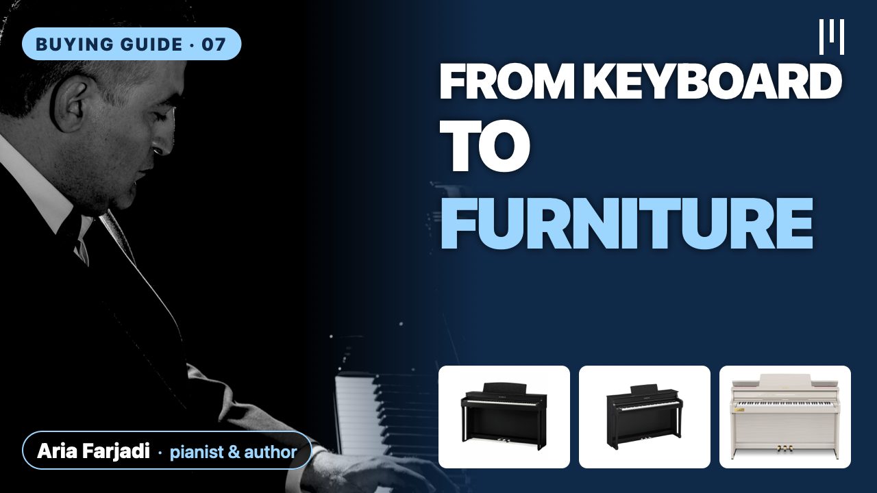 Cabinet Digital Piano for the Living Room: Kawai CN-301, Yamaha CLP-835 or Casio AP-750?