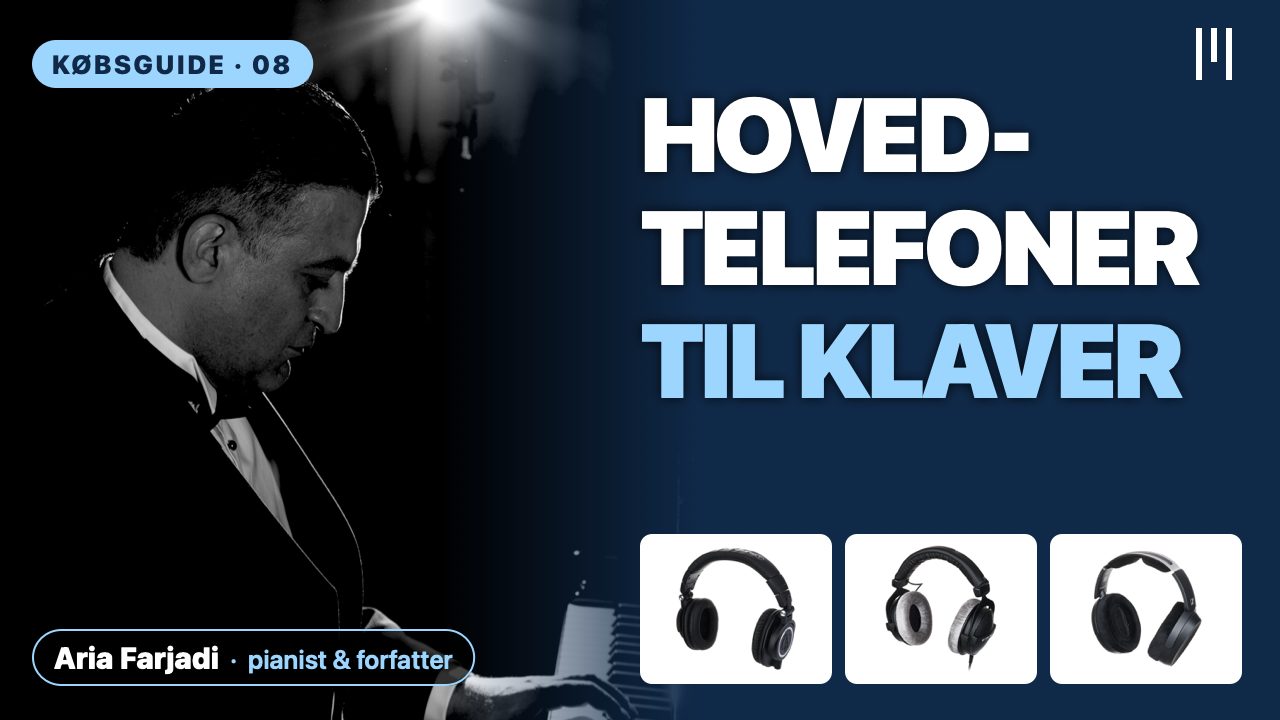 Hovedtelefoner til klaver: ATH-M50x, beyerdynamic DT 770 PRO eller Sennheiser HD 490 PRO?